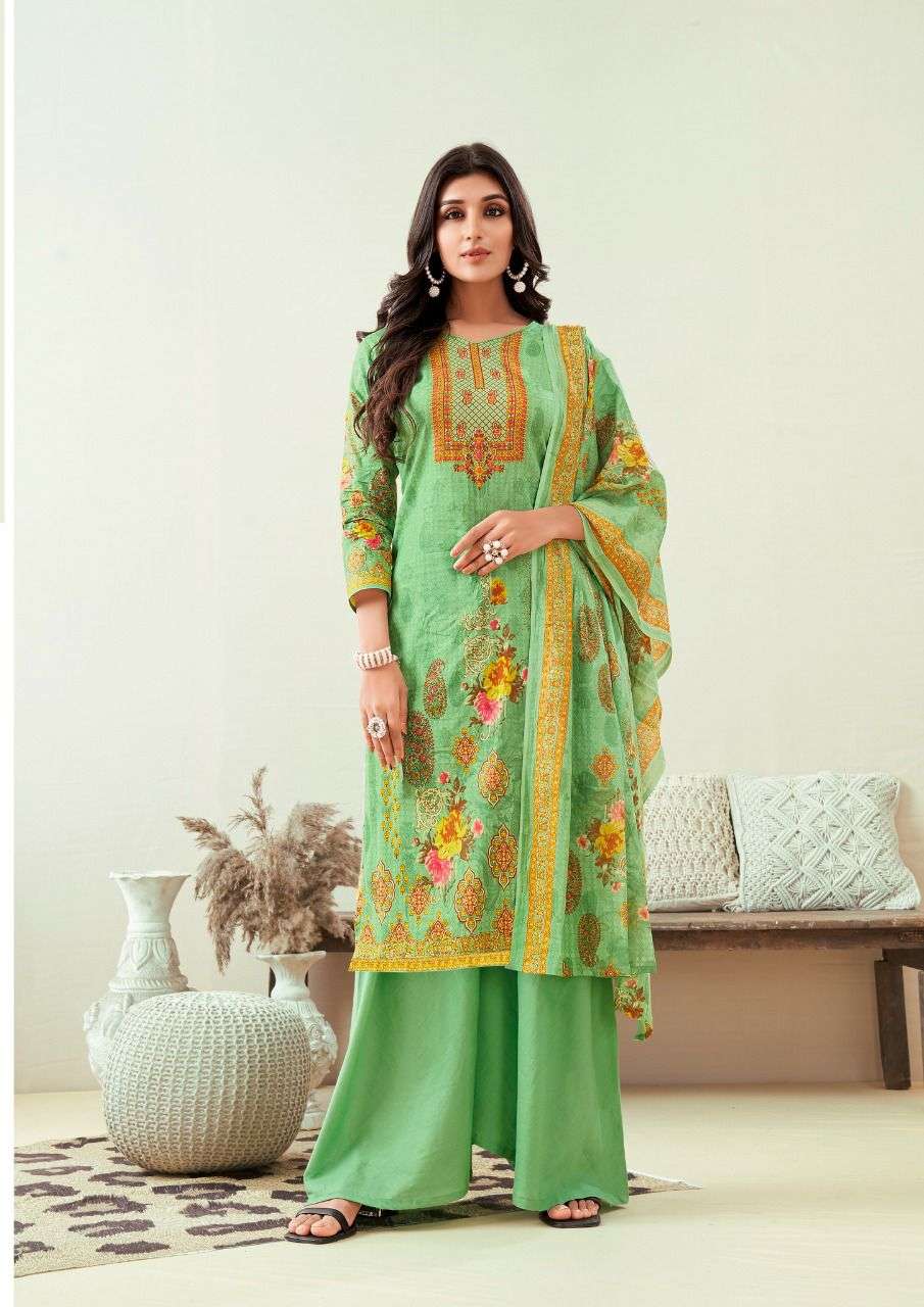 Zulffat Vol-5 By Yashika Trends 1001 To 1010 Series Beautiful Stylish Suits Fancy Colorful Casual Wear & Ethnic Wear & Ready To Wear Pure Lawn Printed Dresses At Wholesale Price