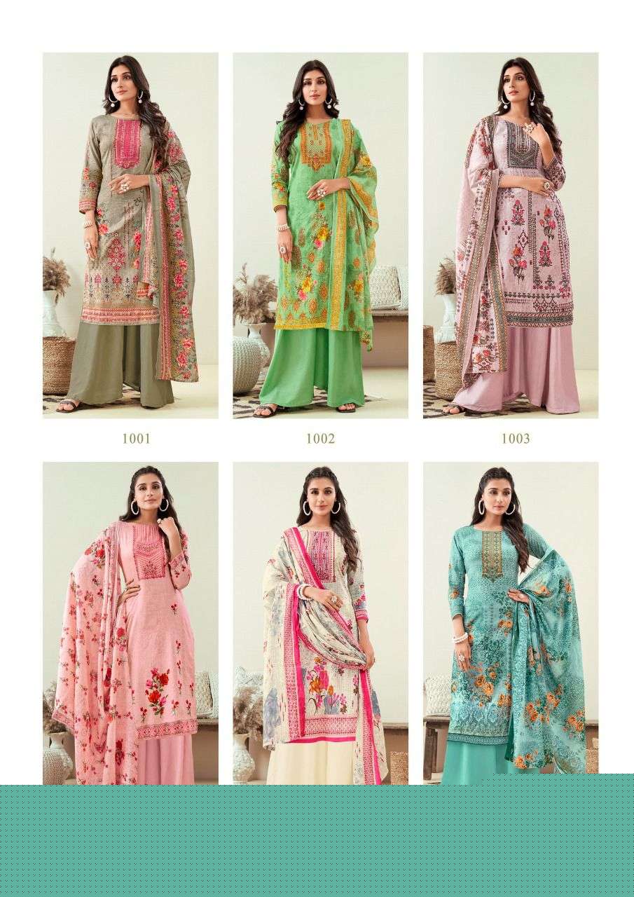 Zulffat Vol-5 By Yashika Trends 1001 To 1010 Series Beautiful Stylish Suits Fancy Colorful Casual Wear & Ethnic Wear & Ready To Wear Pure Lawn Printed Dresses At Wholesale Price