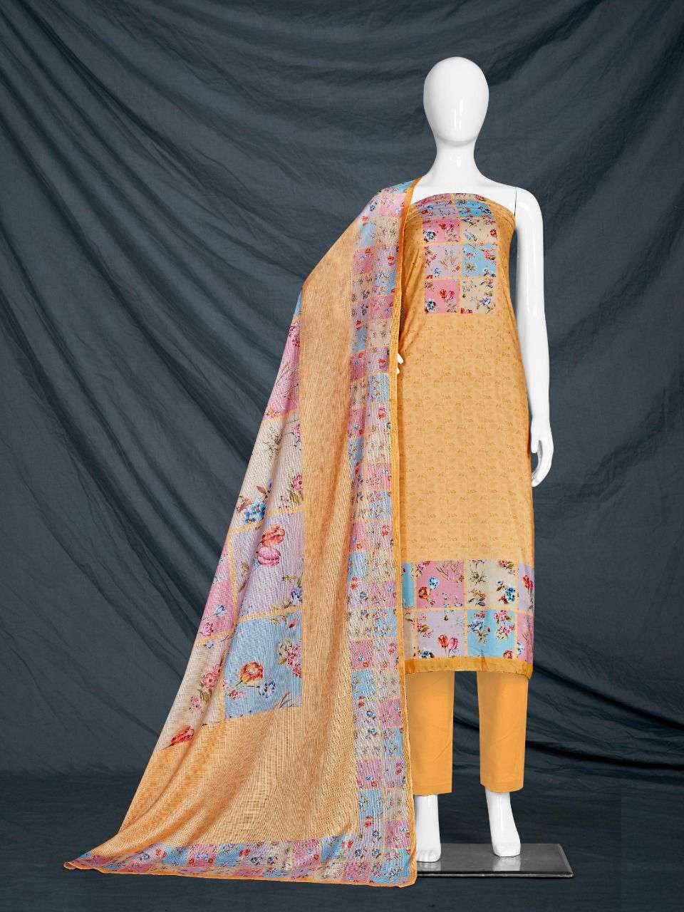 RAGINI 1906 BY BIPSON 01 TO 04 SERIES BEAUTIFUL SUITS COLORFUL STYLISH FANCY CASUAL WEAR & ETHNIC WEAR MUSLIN PRINT DRESSES AT WHOLESALE PRICE