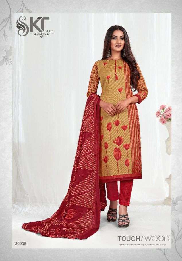 SAANVI BY SKT SUITS 30001 TO 30012 SERIES BEAUTIFUL SUITS COLORFUL STYLISH FANCY CASUAL WEAR & ETHNIC WEAR SOFT COTTON DRESSES AT WHOLESALE PRICE