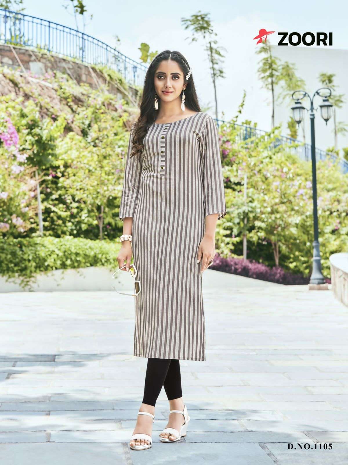 AKSHARA VOL-18 BY ZOORI 1105 TO 1110 SERIES DESIGNER STYLISH FANCY COLORFUL BEAUTIFUL PARTY WEAR & ETHNIC WEAR COLLECTION RAYON PRINT KURTIS AT WHOLESALE PRICE