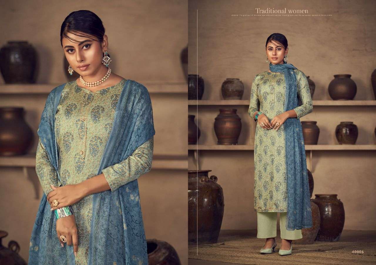 CHUNARI BY SIYONI 40001 TO 40008 SERIES BEAUTIFUL SUITS COLORFUL STYLISH FANCY CASUAL WEAR & ETHNIC WEAR PURE JAM COTTON PRINT DRESSES AT WHOLESALE PRICE