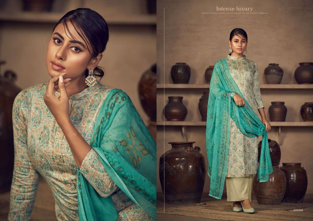 CHUNARI BY SIYONI 40001 TO 40008 SERIES BEAUTIFUL SUITS COLORFUL STYLISH FANCY CASUAL WEAR & ETHNIC WEAR PURE JAM COTTON PRINT DRESSES AT WHOLESALE PRICE