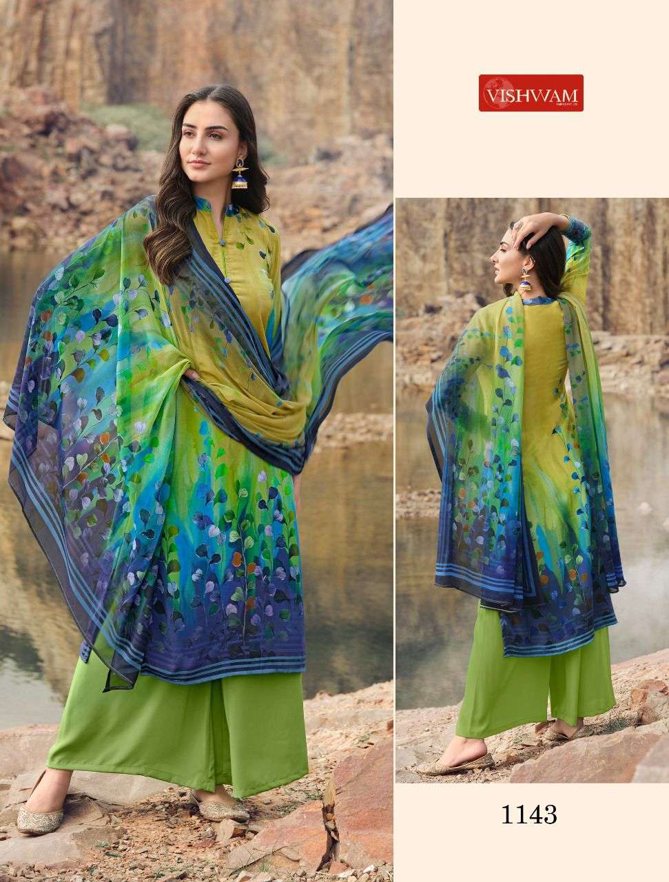 CAFE LATTE VOL-14 BY VISHWAM FABRICS 1136 TO 1147 SERIES INDIAN TRADITIONAL WEAR COLLECTION BEAUTIFUL STYLISH FANCY COLORFUL PARTY WEAR & OCCASIONAL WEAR HEAVY CREPE PRINT DRESSES AT WHOLESALE PRICE