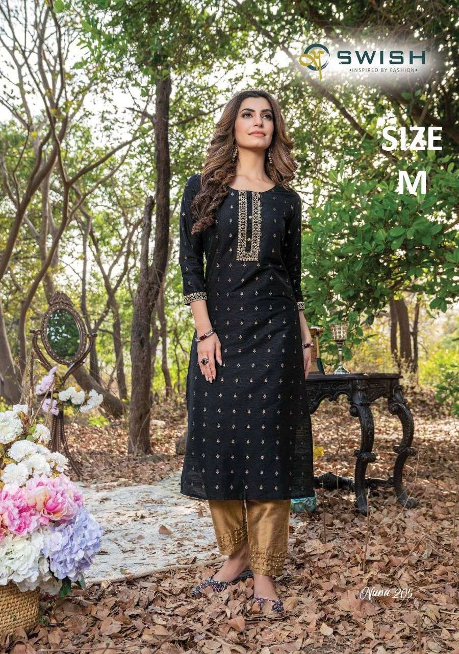 NURA VOL-2 NX BY SWISH DESIGNER STYLISH FANCY COLORFUL BEAUTIFUL PARTY WEAR & ETHNIC WEAR COLLECTION PURE SILK KURTIS AT WHOLESALE PRICE