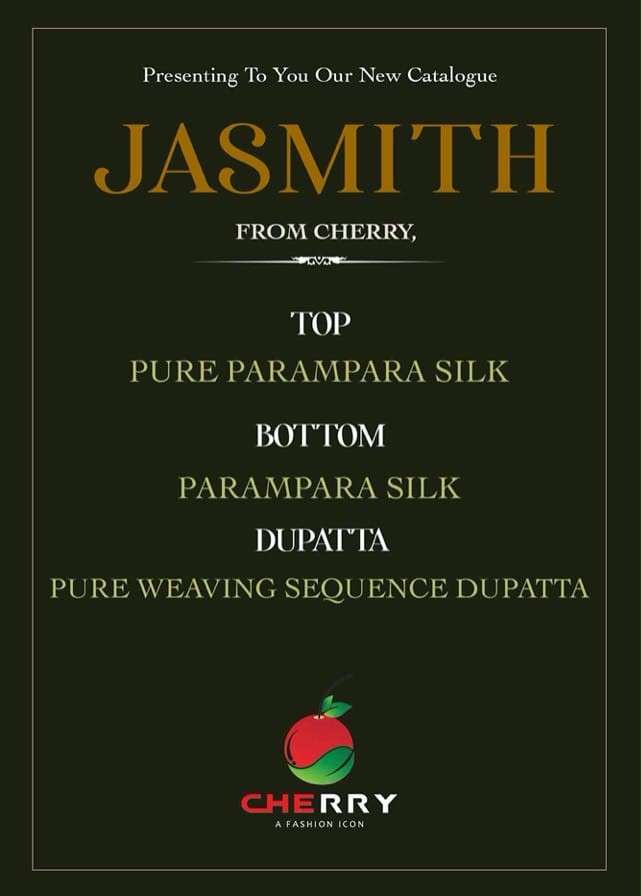 JASMITH BY CHERRY 11 TO 14 SERIES BEAUTIFUL SUITS COLORFUL STYLISH FANCY CASUAL WEAR & ETHNIC WEAR PURE SILK DRESSES AT WHOLESALE PRICE