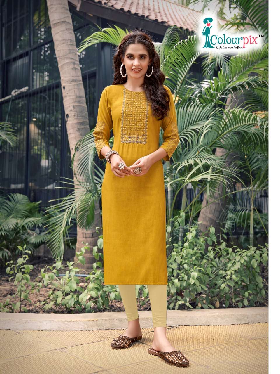 KIT KAT VOL-1 BY COLOURPIX 1001 TO 1006 SERIES DESIGNER STYLISH FANCY COLORFUL BEAUTIFUL PARTY WEAR & ETHNIC WEAR COLLECTION PURE RAYON KURTIS AT WHOLESALE PRICE