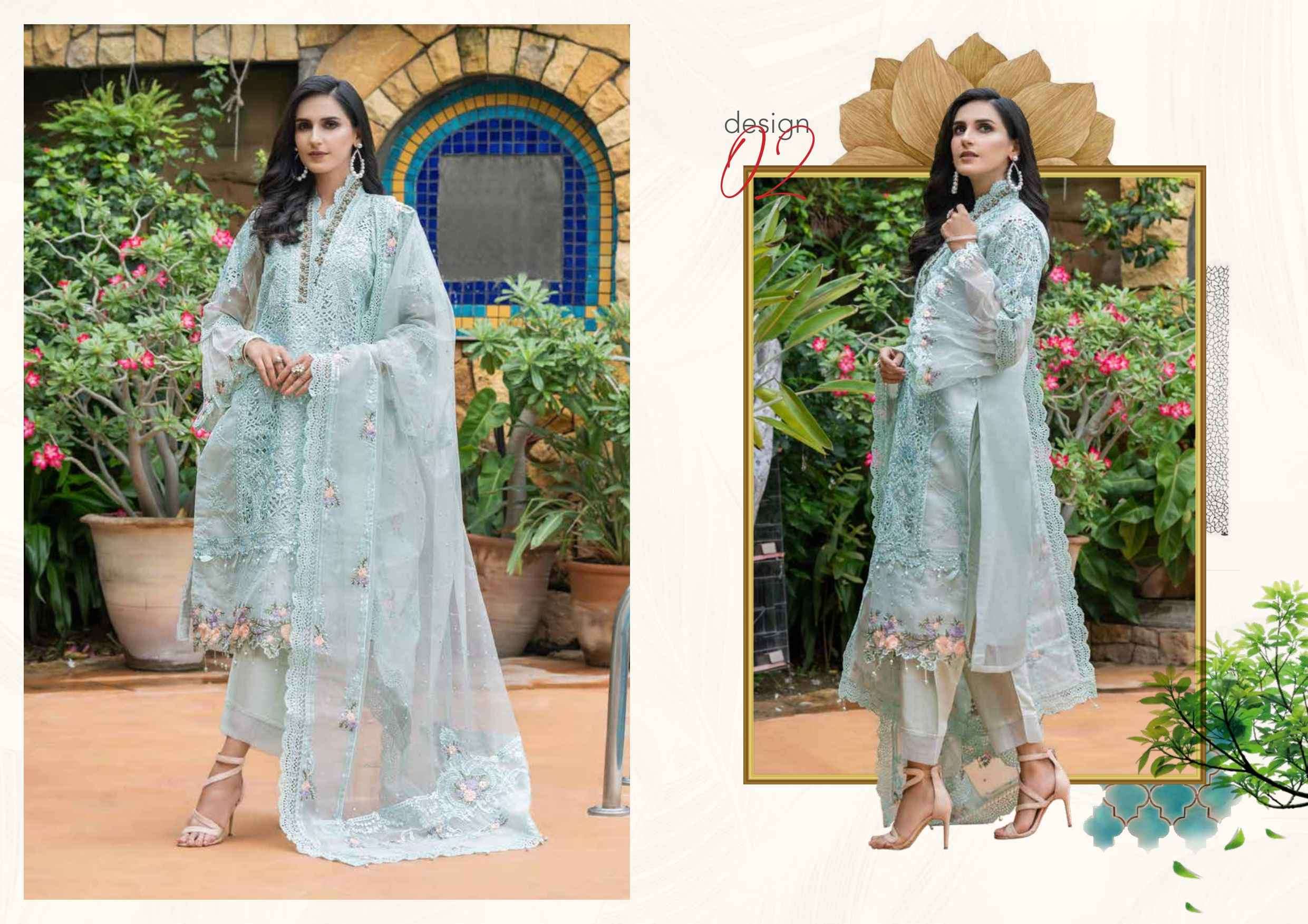 ORIGINAL PAKISTANI SILK EMBROIDERED BY NOOR 01 TO 05 SERIES BEAUTIFUL PAKISTANI SUITS COLORFUL STYLISH FANCY CASUAL WEAR & ETHNIC WEAR FANCY DRESSES AT WHOLESALE PRICE