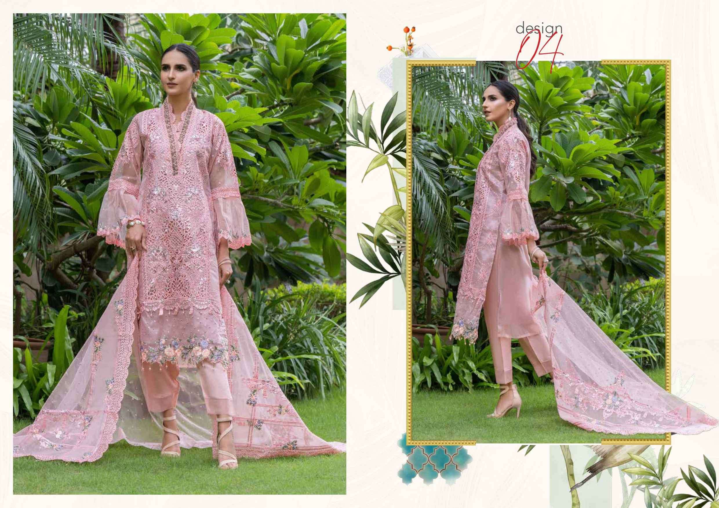 ORIGINAL PAKISTANI SILK EMBROIDERED BY NOOR 01 TO 05 SERIES BEAUTIFUL PAKISTANI SUITS COLORFUL STYLISH FANCY CASUAL WEAR & ETHNIC WEAR FANCY DRESSES AT WHOLESALE PRICE