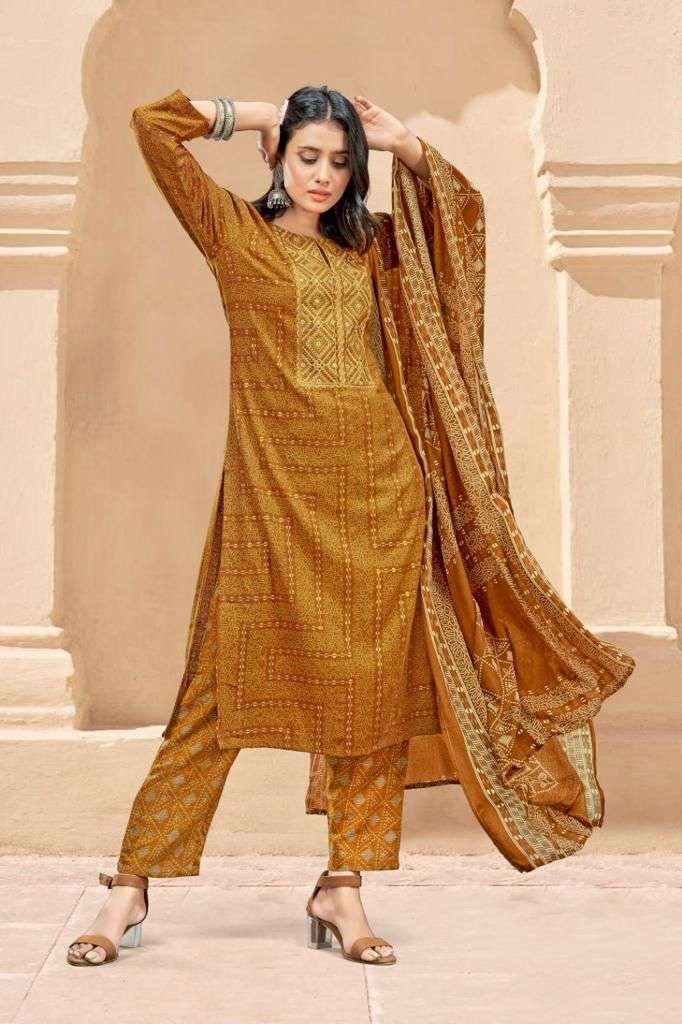 NITYA BY RAZZO EXPORTS 01 TO 03 SERIES BEAUTIFUL SUITS COLORFUL STYLISH FANCY CASUAL WEAR & ETHNIC WEAR CAPSULE PRINT DRESSES AT WHOLESALE PRICE