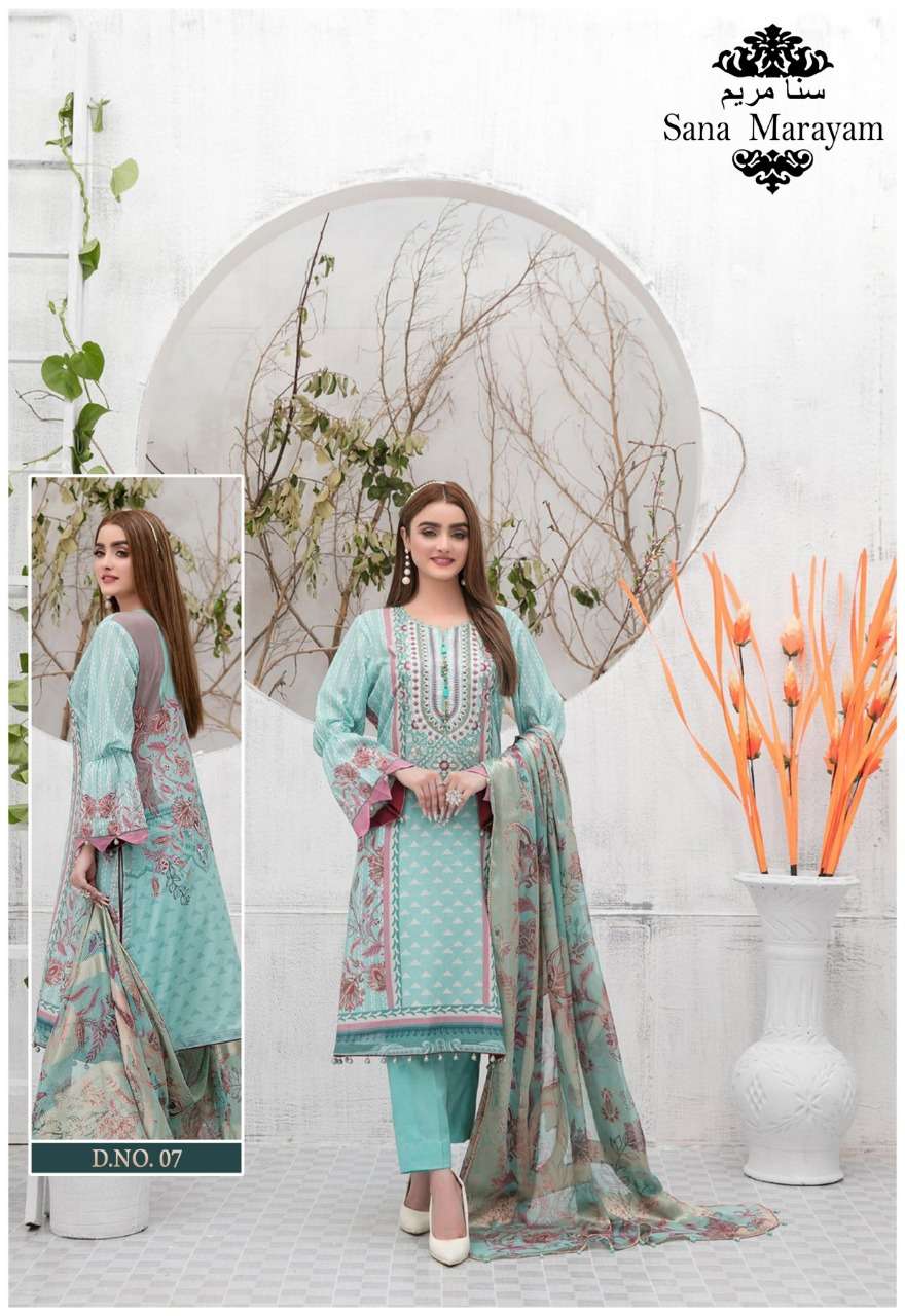 GULAAL BY SANA MARYAM 01 TO 10 SERIES BEAUTIFUL PAKISTANI SUITS COLORFUL STYLISH FANCY CASUAL WEAR & ETHNIC WEAR PURE COTTON PRINT DRESSES AT WHOLESALE PRICE