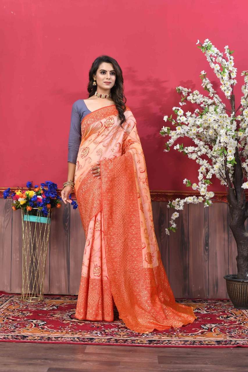ANIKA BY FASHID WHOLESALE MM BEAUTIFUL COLORFUL FANCY WEDDING COLLECTION OCCASIONAL WEAR & PARTY WEAR KANJIVARAM SILK LEHENGAS AT WHOLESALE PRICE
