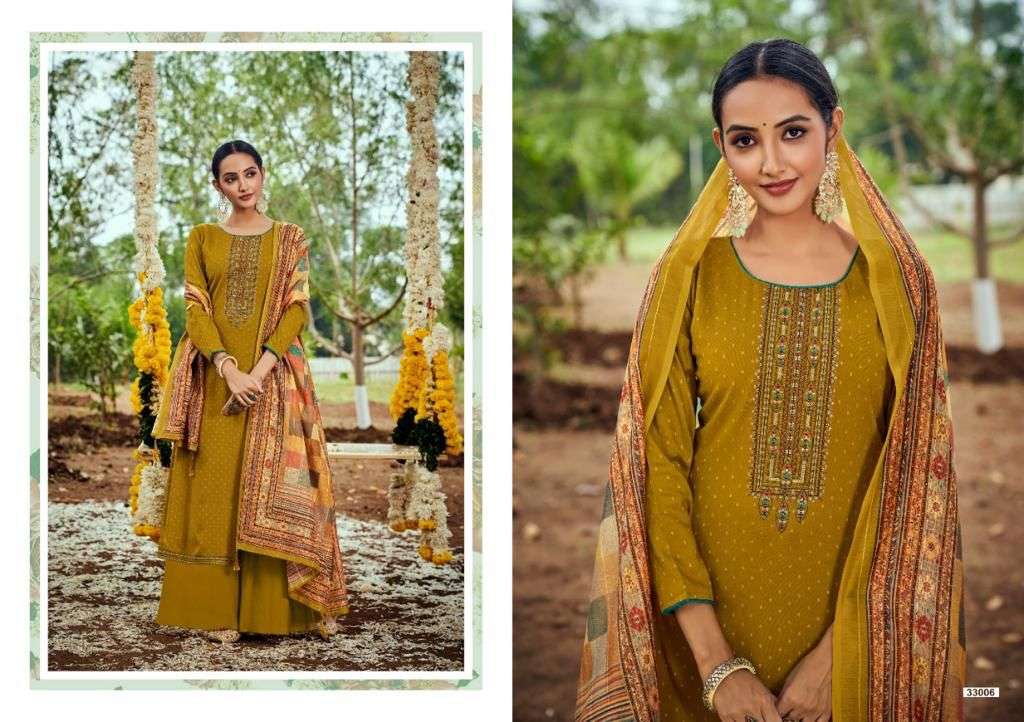 PAISALY VOL-4 BY SIYONI 33001 TO 33006 SERIES BEAUTIFUL SUITS COLORFUL STYLISH FANCY CASUAL WEAR & ETHNIC WEAR MUSLIN SILK DRESSES AT WHOLESALE PRICE