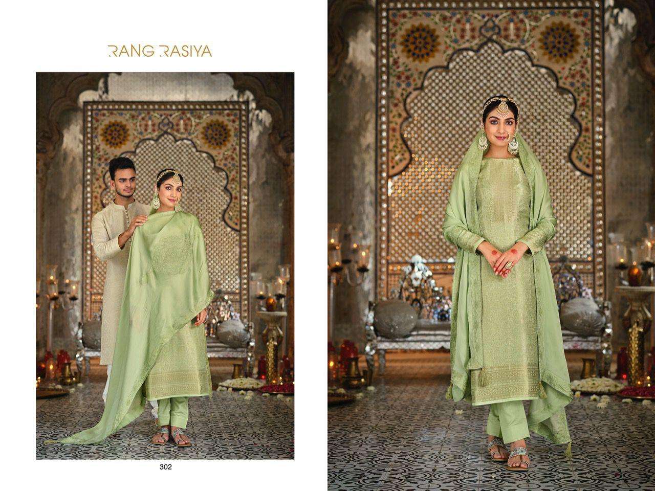 DEEDAR E ISHQ BY RANG RASIYA 301 TO 308 SERIES BEAUTIFUL SUITS COLORFUL STYLISH FANCY CASUAL WEAR & ETHNIC WEAR MULBERRY SILK DRESSES AT WHOLESALE PRICE