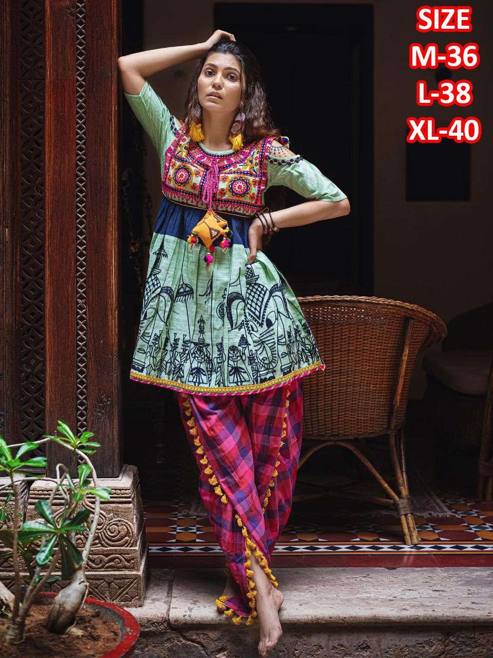 TRIBAL BY KAAMIRI 01 TO 14 SERIES DESIGNER STYLISH FANCY COLORFUL BEAUTIFUL PARTY WEAR & ETHNIC WEAR COLLECTION PURE KHADI KEDIA WITH BOTTOM AT WHOLESALE PRICE