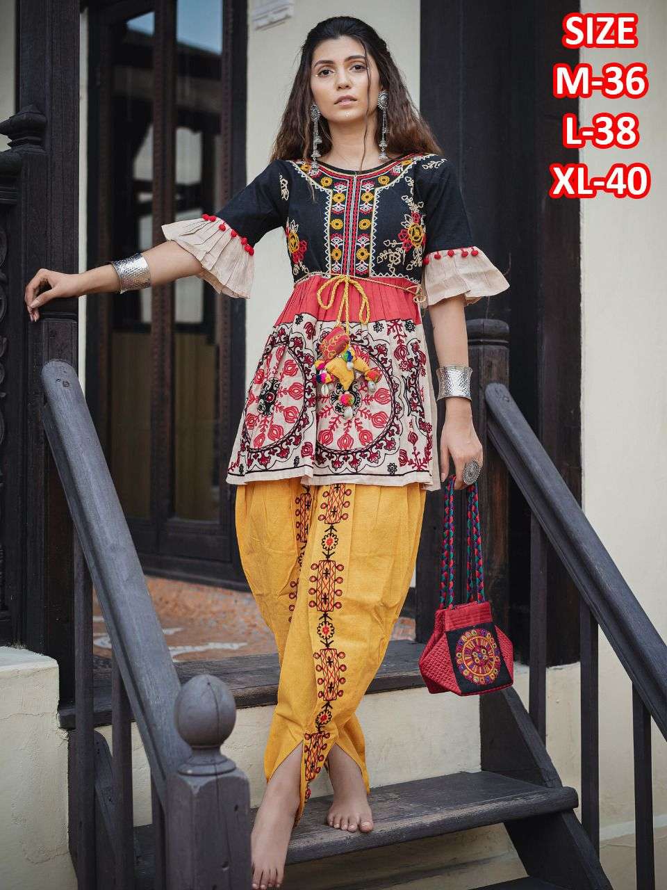 TRIBAL BY KAAMIRI 01 TO 14 SERIES DESIGNER STYLISH FANCY COLORFUL BEAUTIFUL PARTY WEAR & ETHNIC WEAR COLLECTION PURE KHADI KEDIA WITH BOTTOM AT WHOLESALE PRICE