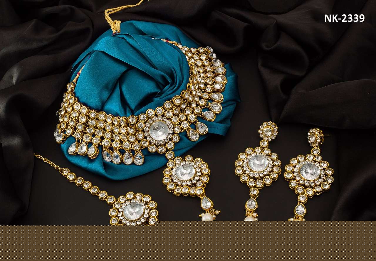NK-DHAMAKA BY FASHID WHOLESALE TRADITIONAL IMITATION JEWELLERY FOR INDIAN ATTIRE AT EXCLUSIVE RANGE.