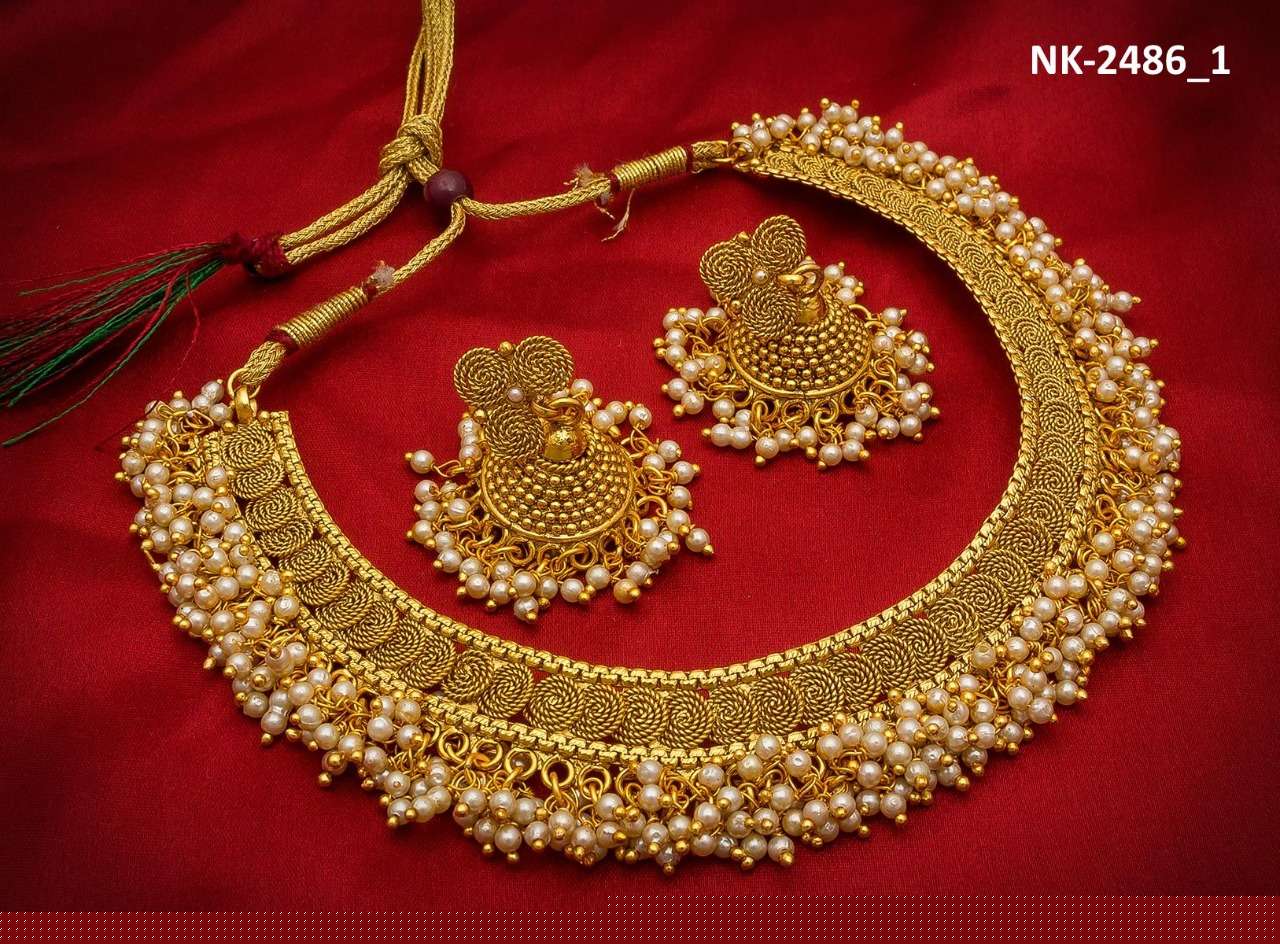 NK-DHAMAKA BY FASHID WHOLESALE TRADITIONAL IMITATION JEWELLERY FOR INDIAN ATTIRE AT EXCLUSIVE RANGE.