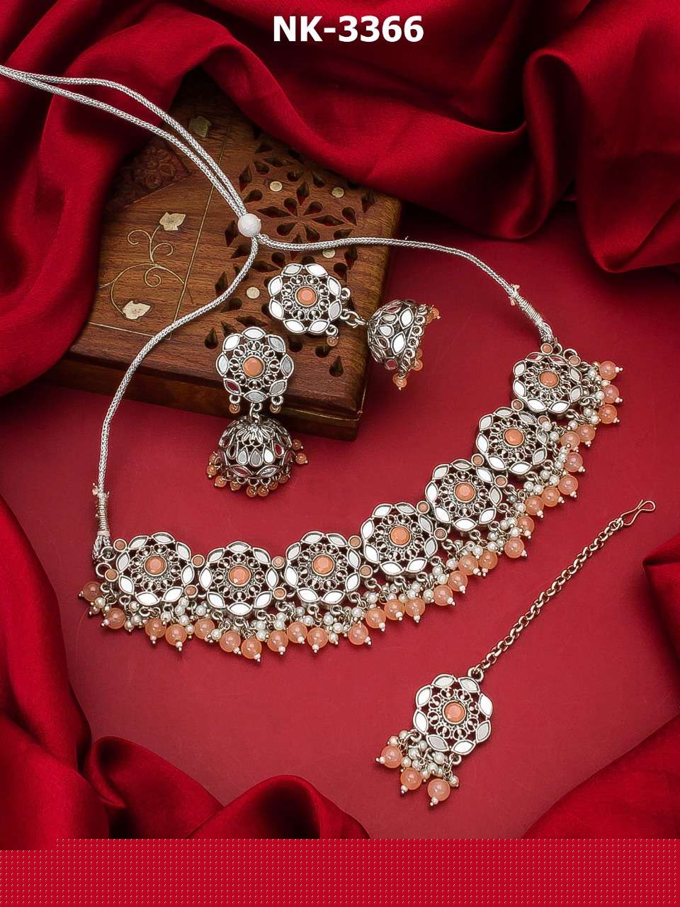 NK-DHAMAKA BY FASHID WHOLESALE TRADITIONAL IMITATION JEWELLERY FOR INDIAN ATTIRE AT EXCLUSIVE RANGE.
