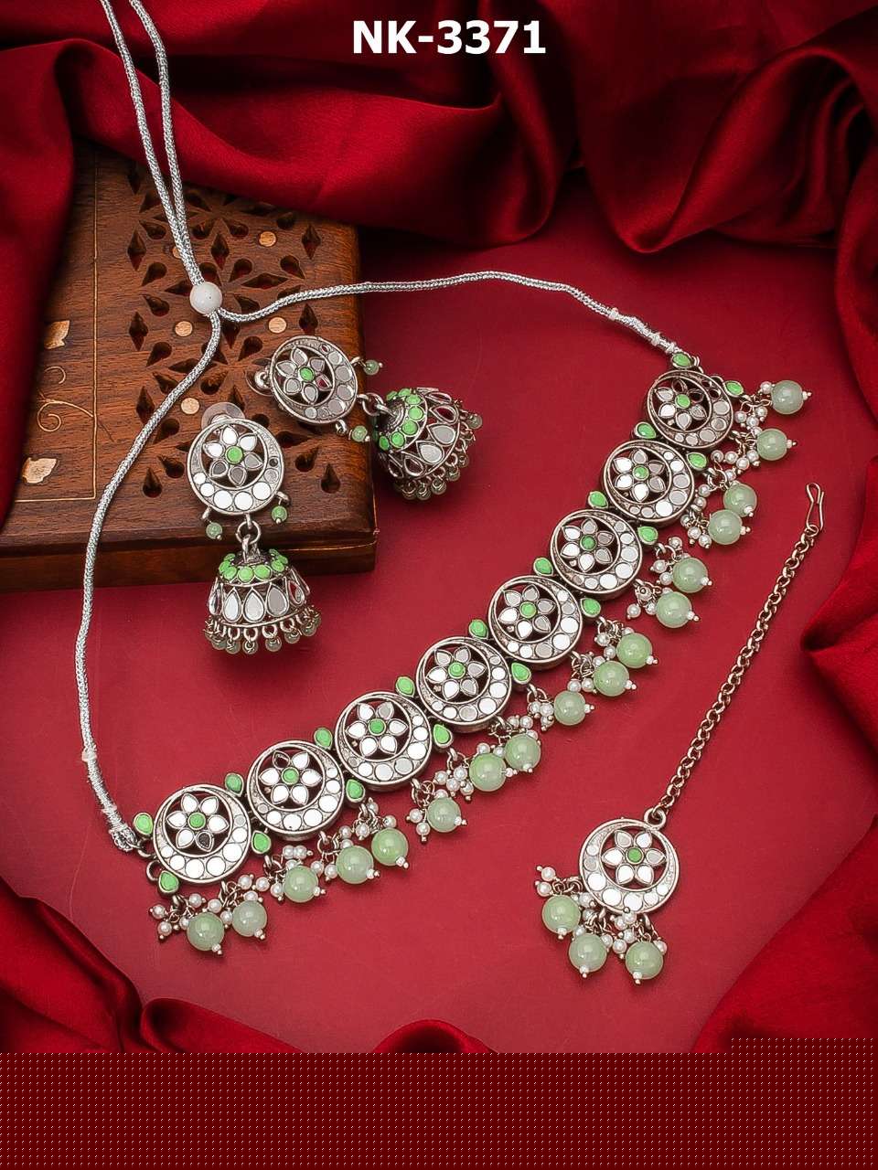 NK-DHAMAKA BY FASHID WHOLESALE TRADITIONAL IMITATION JEWELLERY FOR INDIAN ATTIRE AT EXCLUSIVE RANGE.