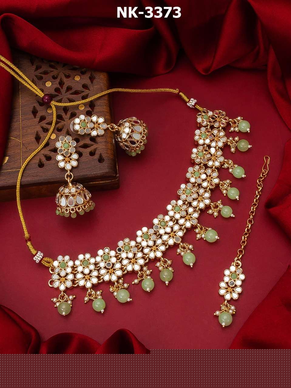 NK-DHAMAKA BY FASHID WHOLESALE TRADITIONAL IMITATION JEWELLERY FOR INDIAN ATTIRE AT EXCLUSIVE RANGE.