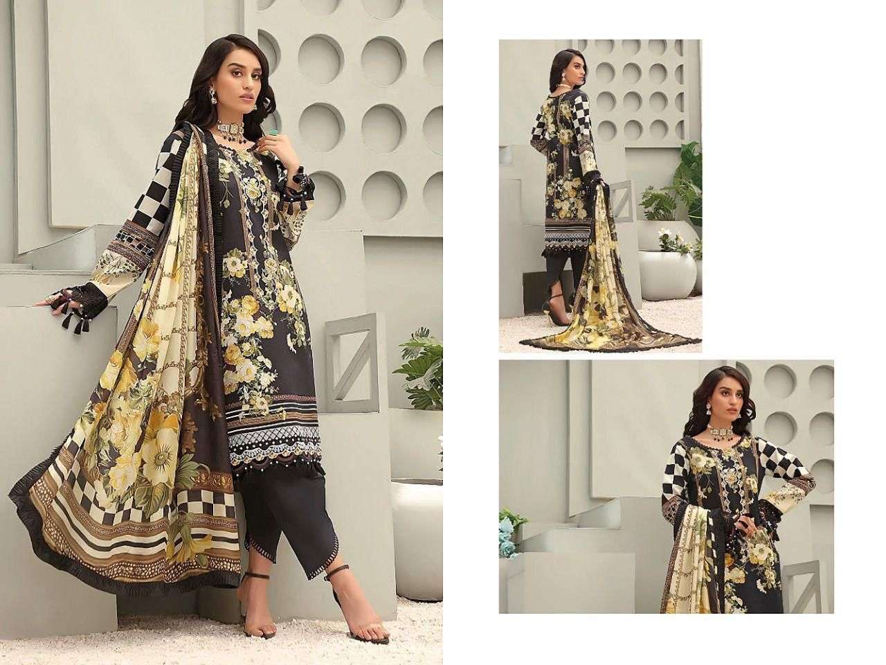 RAZIA SULTAN VOL-36 BY APANA COTTON 1001 TO 1008 SERIES BEAUTIFUL SUITS STYLISH FANCY COLORFUL CASUAL WEAR & ETHNIC WEAR COTTON PRINTED DRESSES AT WHOLESALE PRICE