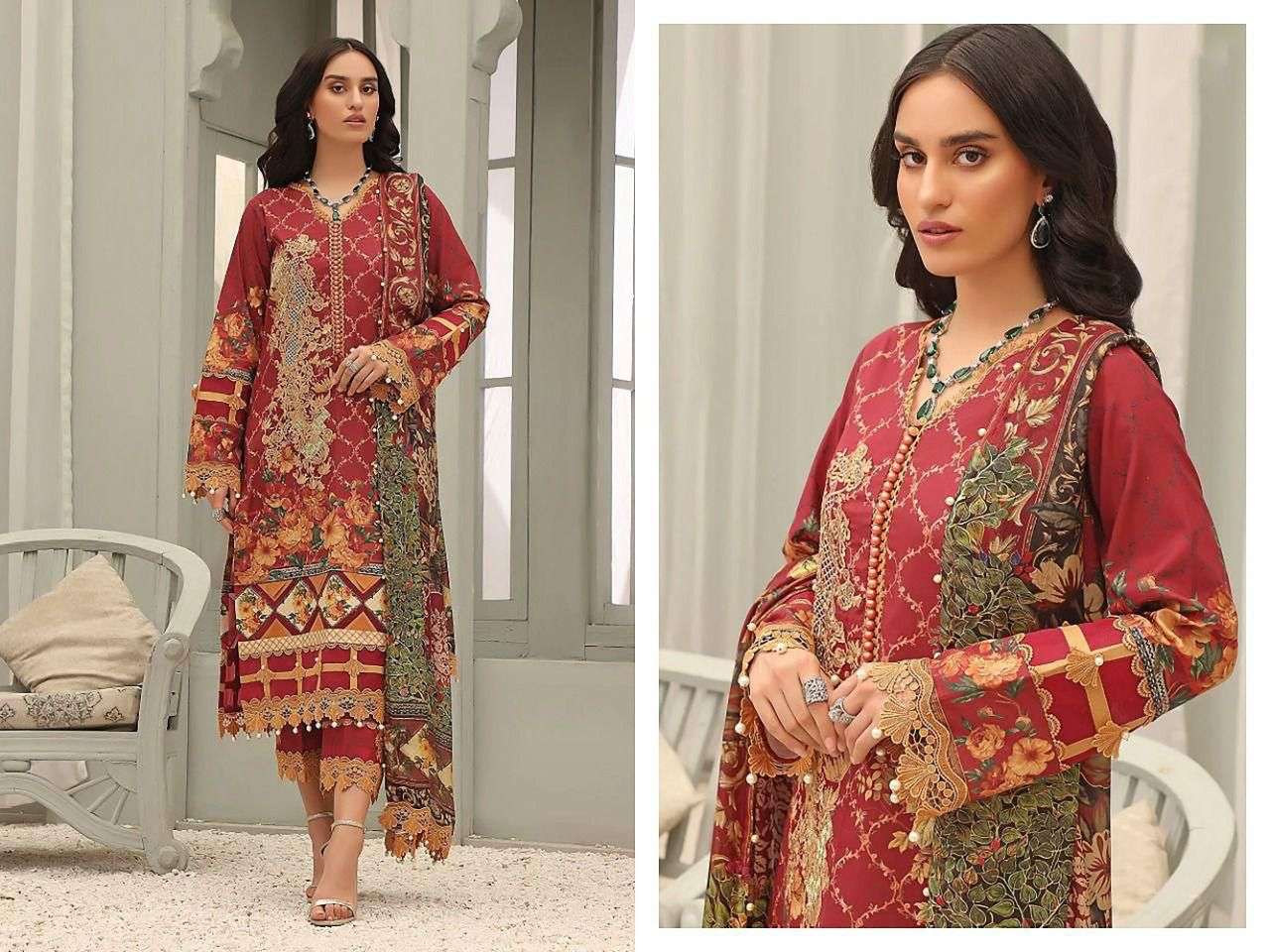 RAZIA SULTAN VOL-36 BY APANA COTTON 1001 TO 1008 SERIES BEAUTIFUL SUITS STYLISH FANCY COLORFUL CASUAL WEAR & ETHNIC WEAR COTTON PRINTED DRESSES AT WHOLESALE PRICE