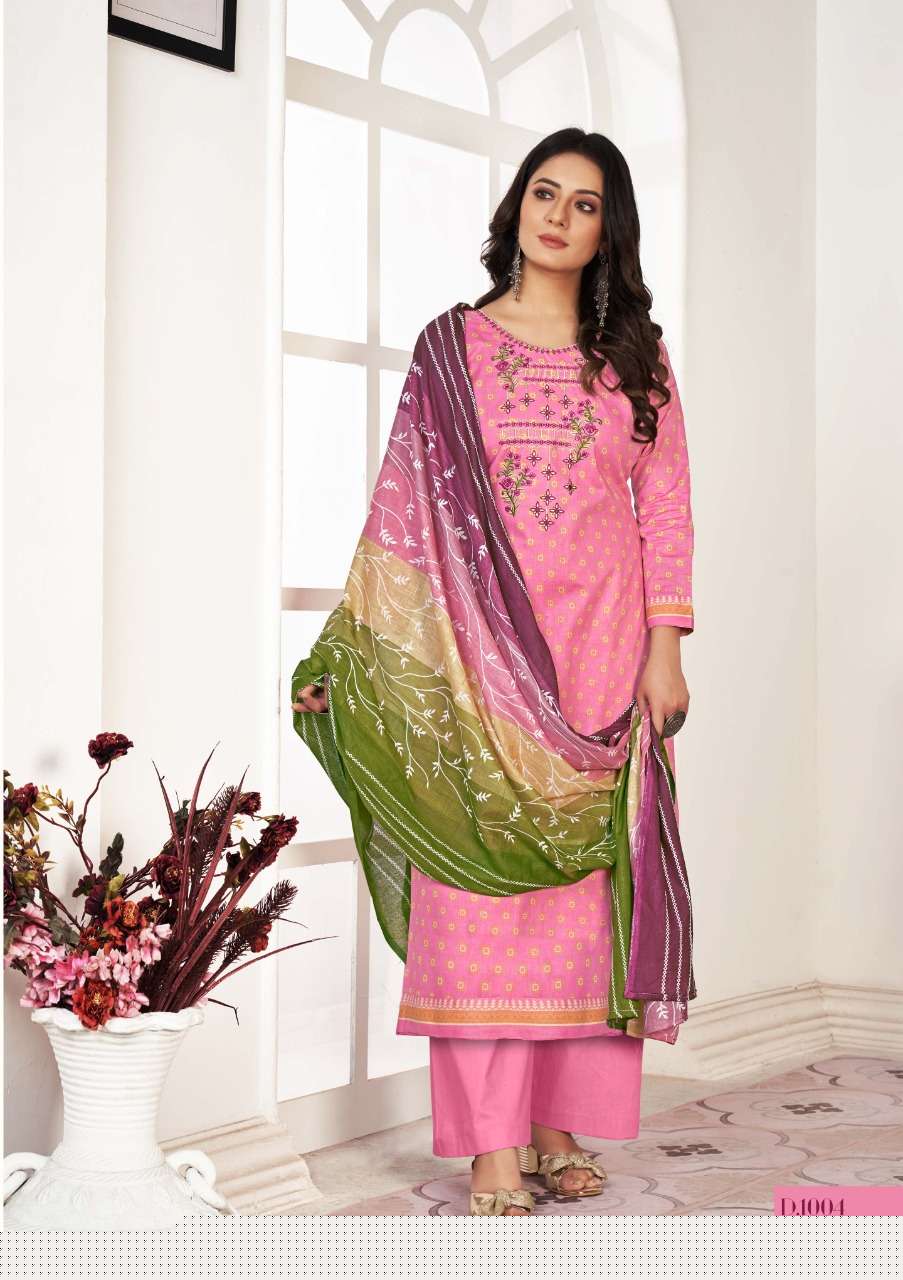 NITYA BY YASHIKA TRENDS 1001 TO 1006 SERIES BEAUTIFUL SUITS COLORFUL STYLISH FANCY CASUAL WEAR & ETHNIC WEAR HEAVY COTTON PRINT DRESSES AT WHOLESALE PRICE
