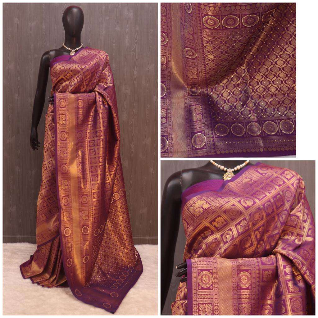 STONE JAHANVI BY FASHID WHOLESALE 01 TO 05 SERIES 3M INDIAN TRADITIONAL WEAR COLLECTION BEAUTIFUL STYLISH FANCY COLORFUL PARTY WEAR & OCCASIONAL WEAR SOFT SILK SAREES AT WHOLESALE PRICE