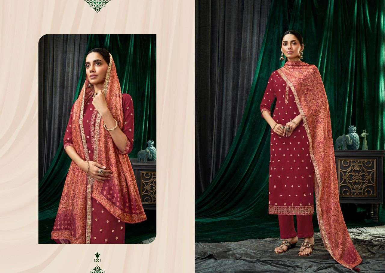 SAJDA BY SALVI FASHION 1001 TO 1006 SERIES BEAUTIFUL SUITS COLORFUL STYLISH FANCY CASUAL WEAR & ETHNIC WEAR PURE SILK DRESSES AT WHOLESALE PRICE