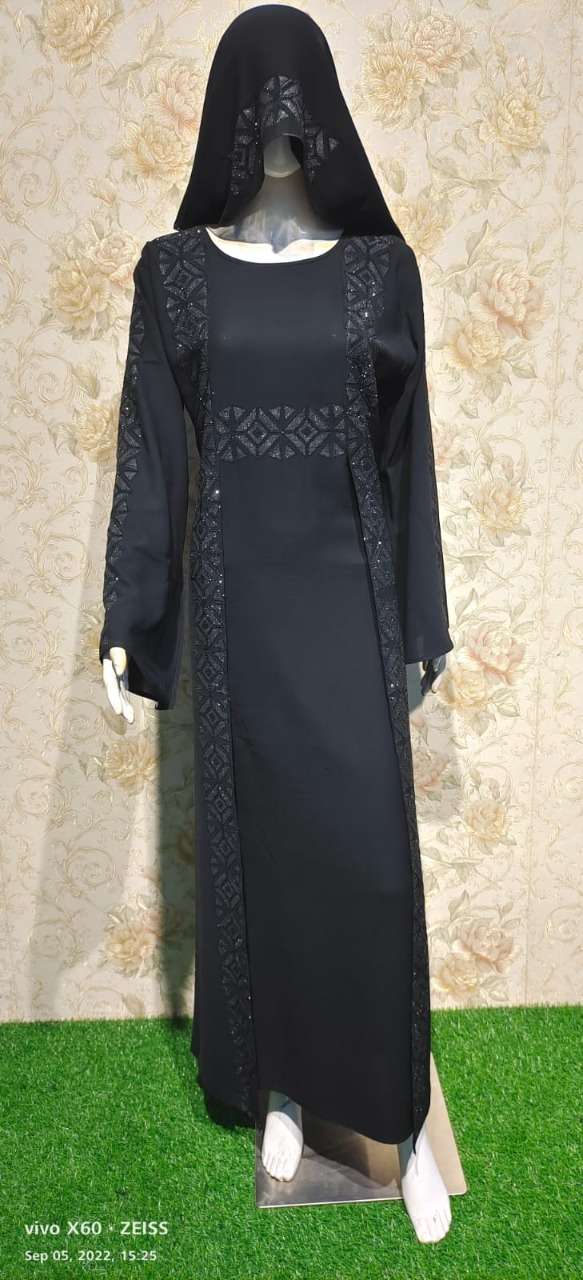 BRUSH PRINT BY FASHID WHOLESALE BEAUTIFUL STYLISH FANCY COLORFUL CASUAL WEAR & ETHNIC WEAR FANCY BURQA AT WHOLESALE PRICE