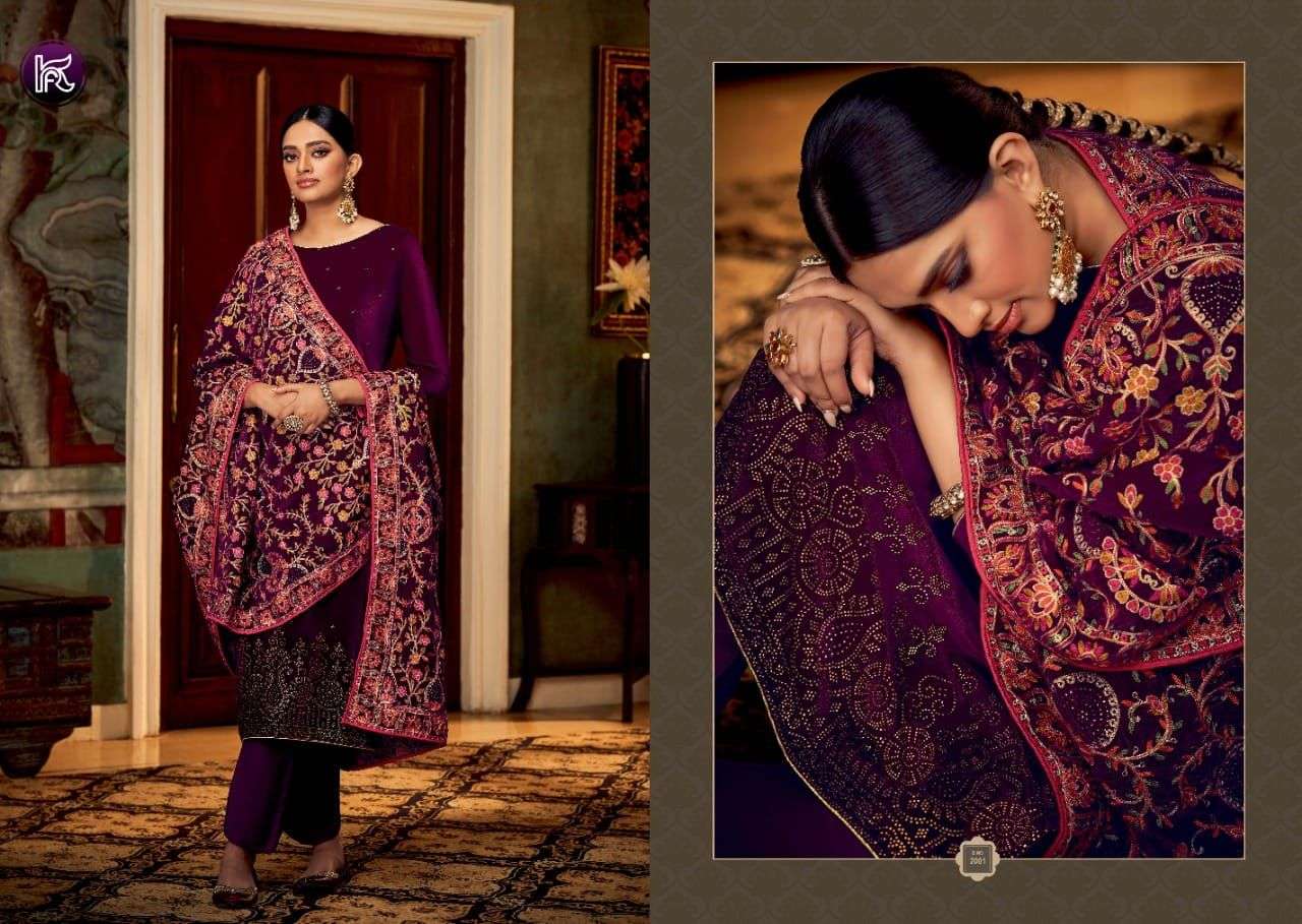 KALA HEAVEN BY KALA FASHION 2001 TO 2007 SERIES BEAUTIFUL SUITS COLORFUL STYLISH FANCY CASUAL WEAR & ETHNIC WEAR VELVET WITH WORK DRESSES AT WHOLESALE PRICE