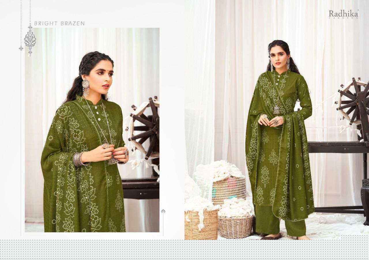 BANDHANI BY SUMYRA 7001 TO 7008 SERIES BEAUTIFUL SUITS STYLISH FANCY COLORFUL PARTY WEAR & OCCASIONAL WEAR PURE PASHMINA PRINT DRESSES AT WHOLESALE PRICE