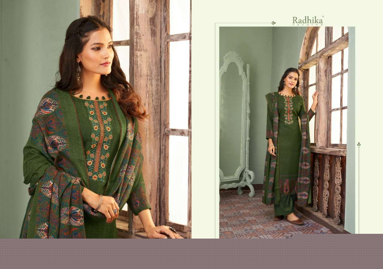 JOYAVA BY SUMYRA 5001 TO 5008 SERIES BEAUTIFUL SUITS STYLISH FANCY COLORFUL PARTY WEAR & OCCASIONAL WEAR PURE PASHMINA PRINT DRESSES AT WHOLESALE PRICE