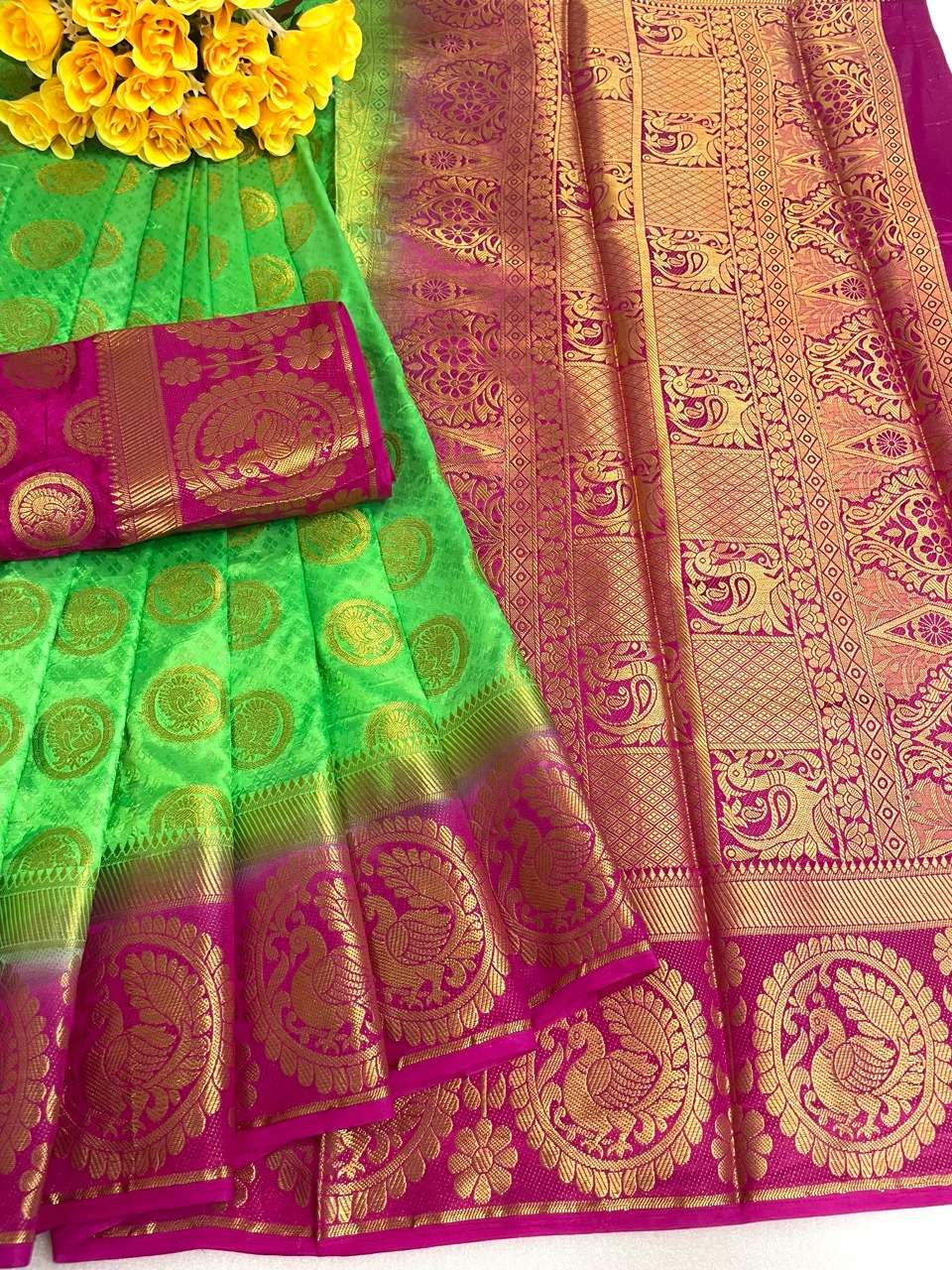 MBL-010 BY FASHID WHOLESALE 01 TO 05 SERIES INDIAN TRADITIONAL WEAR COLLECTION BEAUTIFUL STYLISH FANCY COLORFUL PARTY WEAR & OCCASIONAL WEAR JACQUARD SILK SAREES AT WHOLESALE PRICE