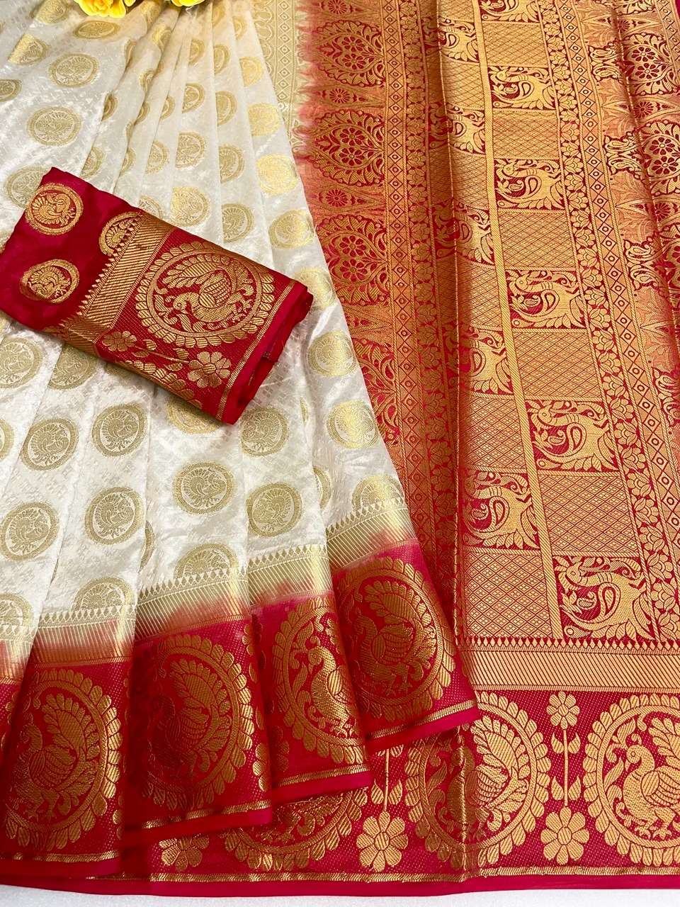 MBL-010 BY FASHID WHOLESALE 01 TO 05 SERIES INDIAN TRADITIONAL WEAR COLLECTION BEAUTIFUL STYLISH FANCY COLORFUL PARTY WEAR & OCCASIONAL WEAR JACQUARD SILK SAREES AT WHOLESALE PRICE