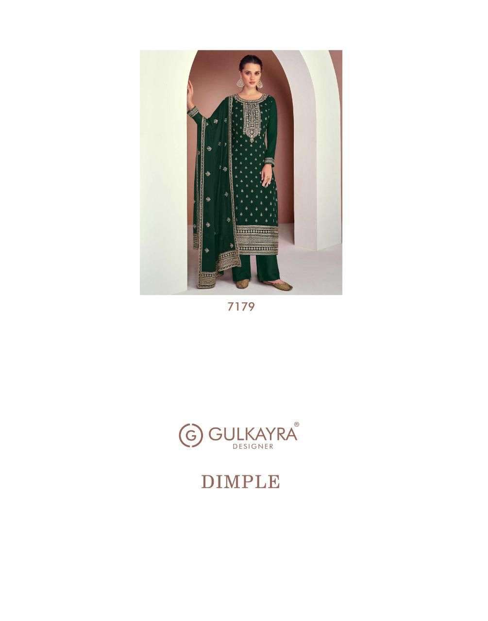 Dimple By Gulkayra Designer 7175 To 7179 Series Beautiful Suits Colorful Stylish Fancy Casual Wear & Ethnic Wear Georgette Dresses At Wholesale Price