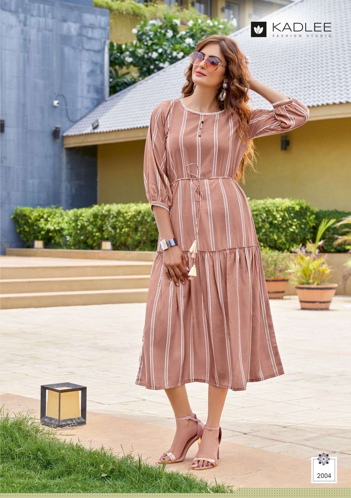 ASHMI BY KADLEE 2001 TO 2006 SERIES DESIGNER STYLISH FANCY COLORFUL BEAUTIFUL PARTY WEAR & ETHNIC WEAR COLLECTION RAYON PRINT KURTIS AT WHOLESALE PRICE