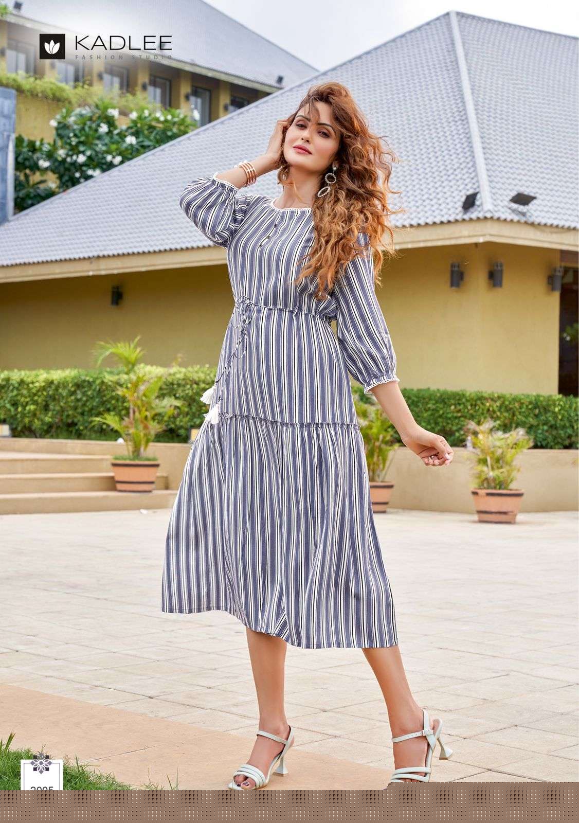ASHMI BY KADLEE 2001 TO 2006 SERIES DESIGNER STYLISH FANCY COLORFUL BEAUTIFUL PARTY WEAR & ETHNIC WEAR COLLECTION RAYON PRINT KURTIS AT WHOLESALE PRICE