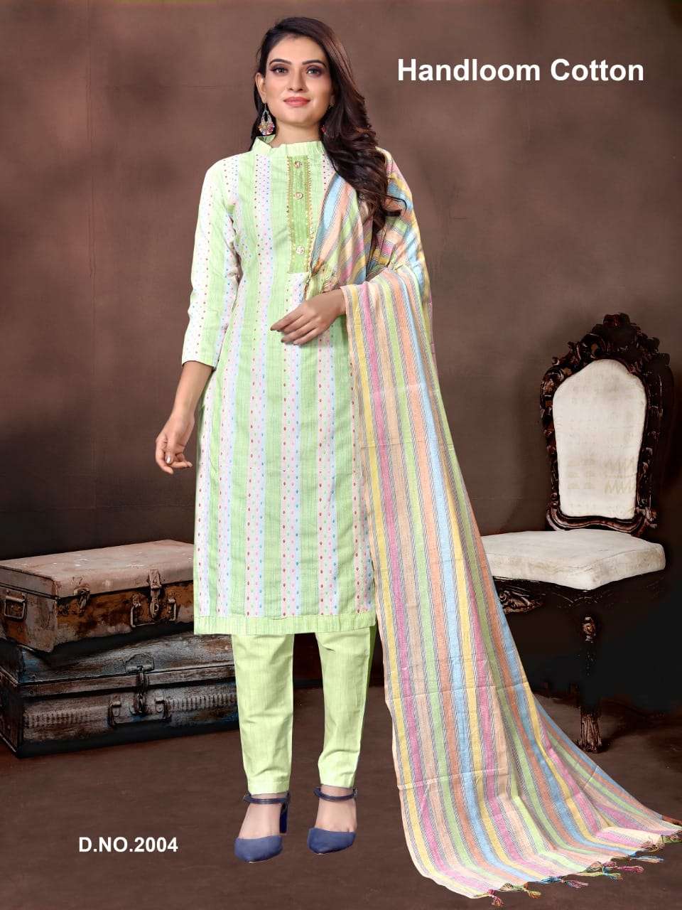 HANDLOOM COTTON VOL-2 BY RAHUL NX 2001 TO 2004 SERIES BEAUTIFUL SUITS COLORFUL STYLISH FANCY CASUAL WEAR & ETHNIC WEAR COTTON DRESSES AT WHOLESALE PRICE