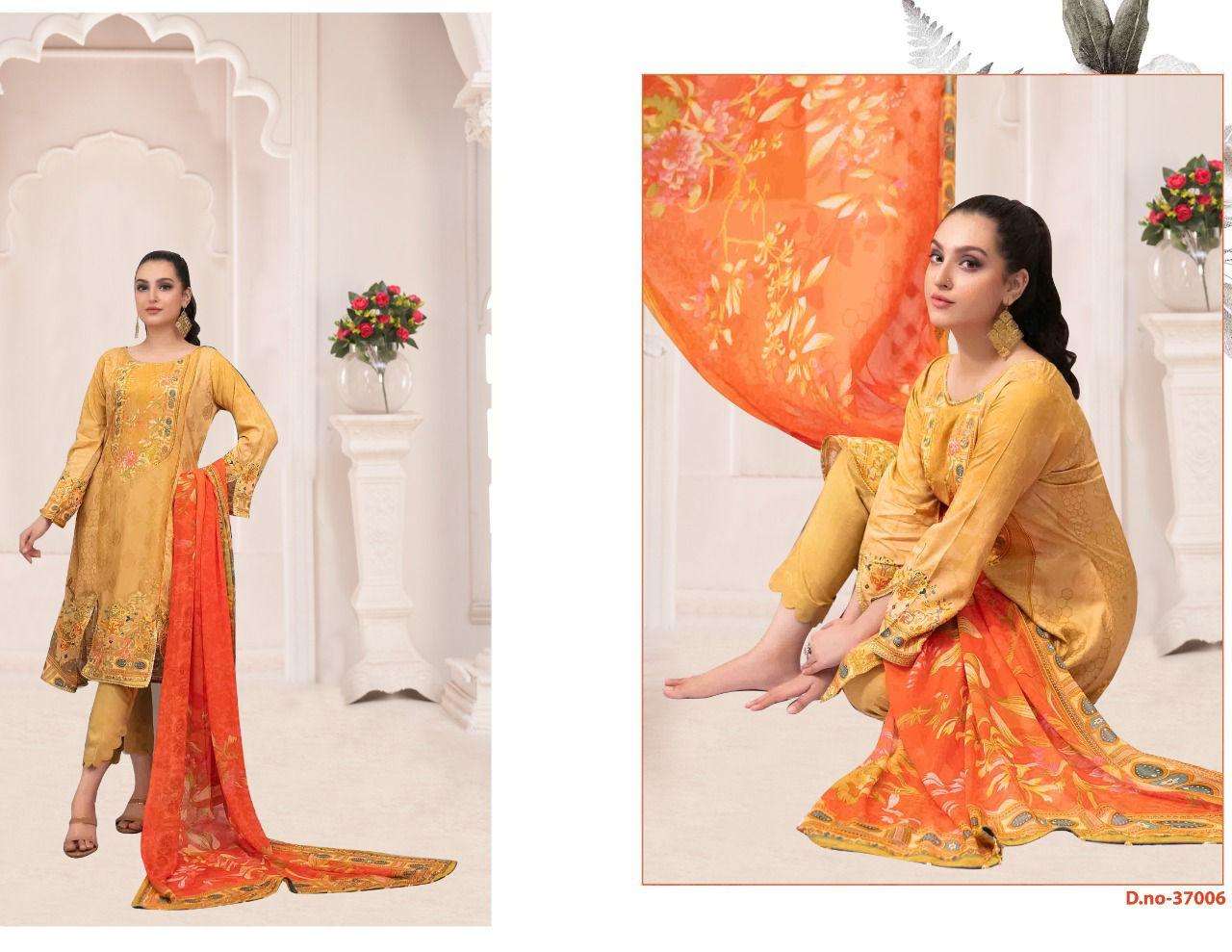 RAZIA SULTAN VOL-37 BY APANA COTTON 37001 TO 37010 SERIES BEAUTIFUL SUITS COLORFUL STYLISH FANCY CASUAL WEAR & ETHNIC WEAR COTTON DRESSES AT WHOLESALE PRICE