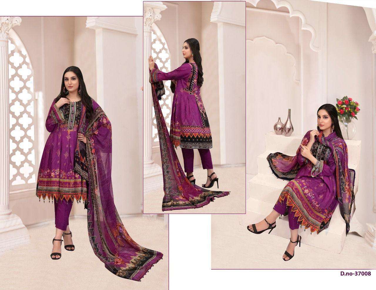 RAZIA SULTAN VOL-37 BY APANA COTTON 37001 TO 37010 SERIES BEAUTIFUL SUITS COLORFUL STYLISH FANCY CASUAL WEAR & ETHNIC WEAR COTTON DRESSES AT WHOLESALE PRICE