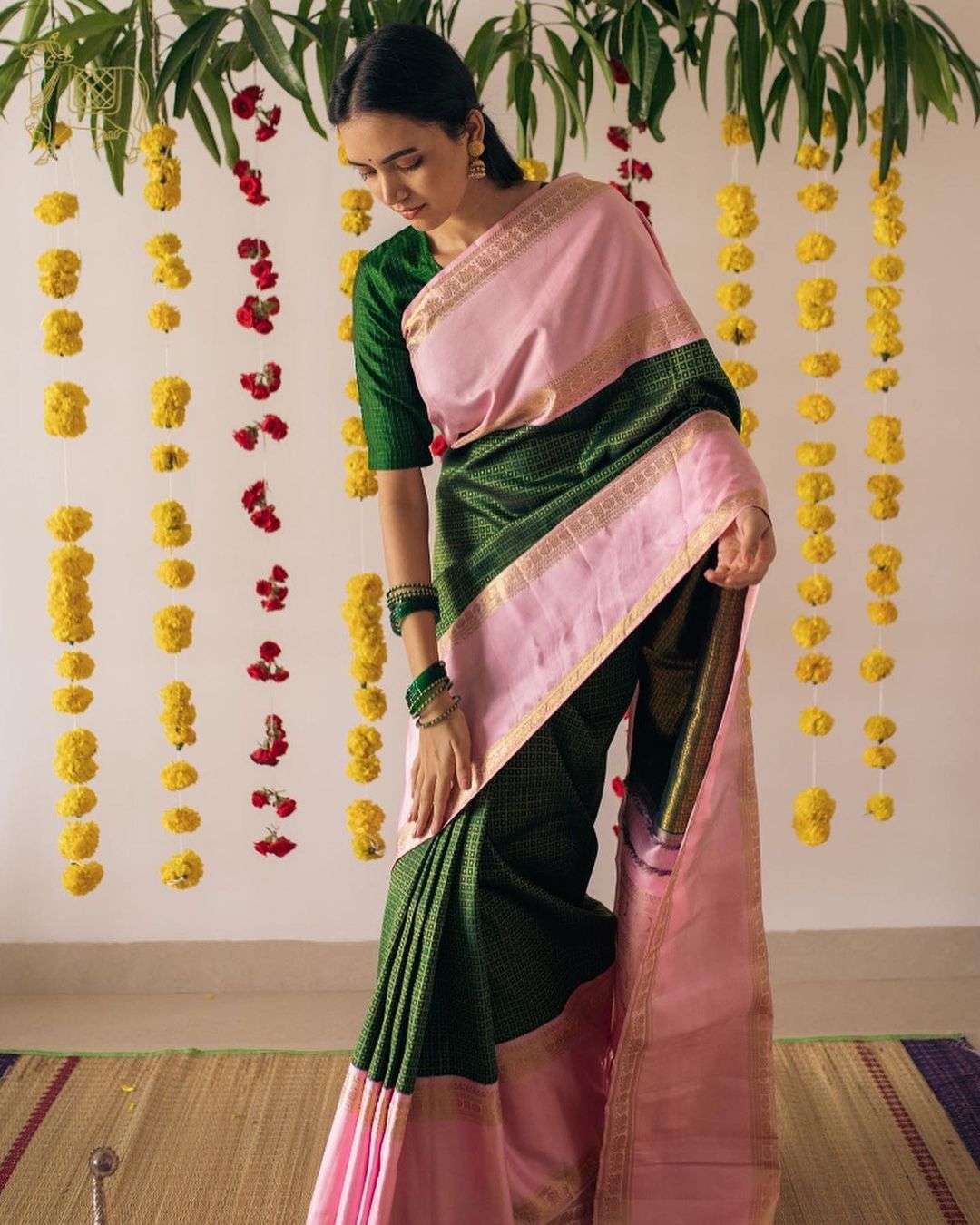 203 BY FASHID WHOLESALE INDIAN TRADITIONAL WEAR COLLECTION BEAUTIFUL STYLISH FANCY COLORFUL PARTY WEAR & OCCASIONAL WEAR SOFT LICHI SILK SAREES AT WHOLESALE PRICE