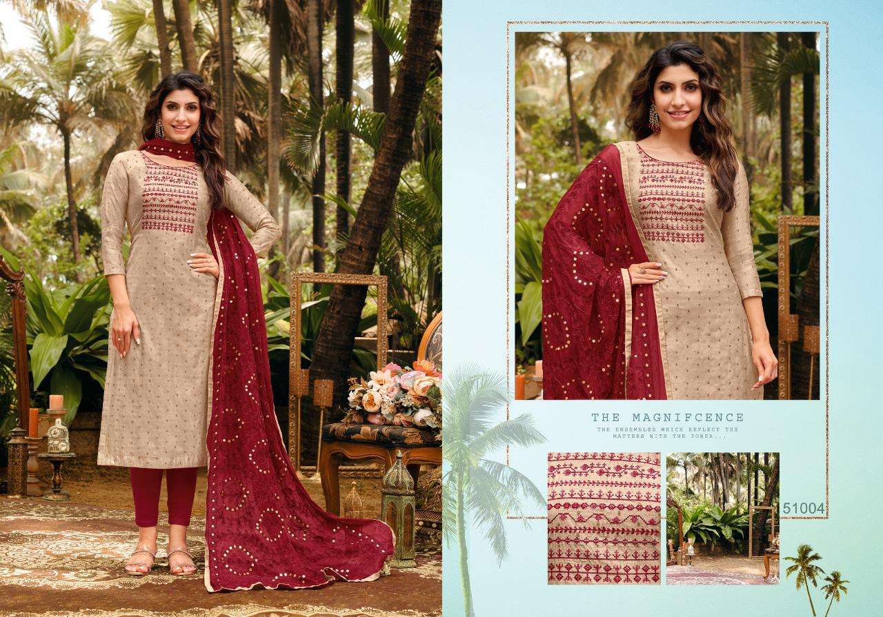 MAIRIN VOL-8 BY KAPIL TRENDZ 51001 TO 51011 DESIGNER SUITS COLLECTION BEAUTIFUL STYLISH FANCY COLORFUL PARTY WEAR & OCCASIONAL WEAR MODAL DRESSES AT WHOLESALE PRICE