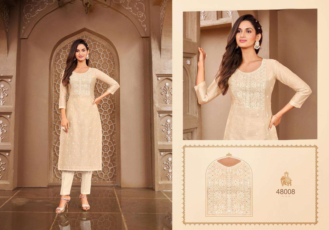 JERSEY VOL-2 BY ARTIO 48001 TO 48010 SERIES DESIGNER STYLISH FANCY COLORFUL BEAUTIFUL PARTY WEAR & ETHNIC WEAR COLLECTION MODAL SILK KURTIS AT WHOLESALE PRICE