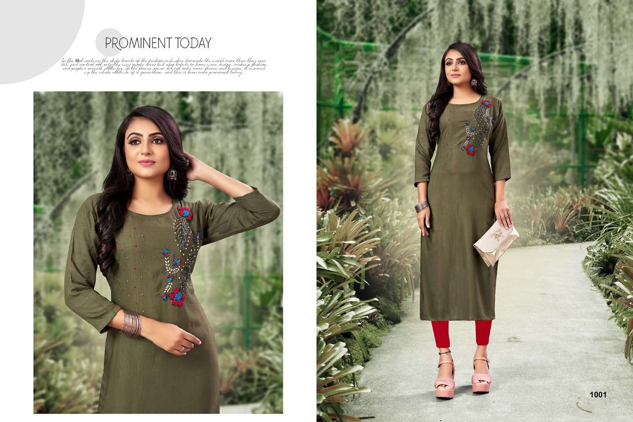 NAZAKAT BY JINESH NX 1001 TO 1008 SERIES BEAUTIFUL STYLISH FANCY COLORFUL CASUAL WEAR & ETHNIC WEAR VISCOSE SLUB KURTIS AT WHOLESALE PRICE