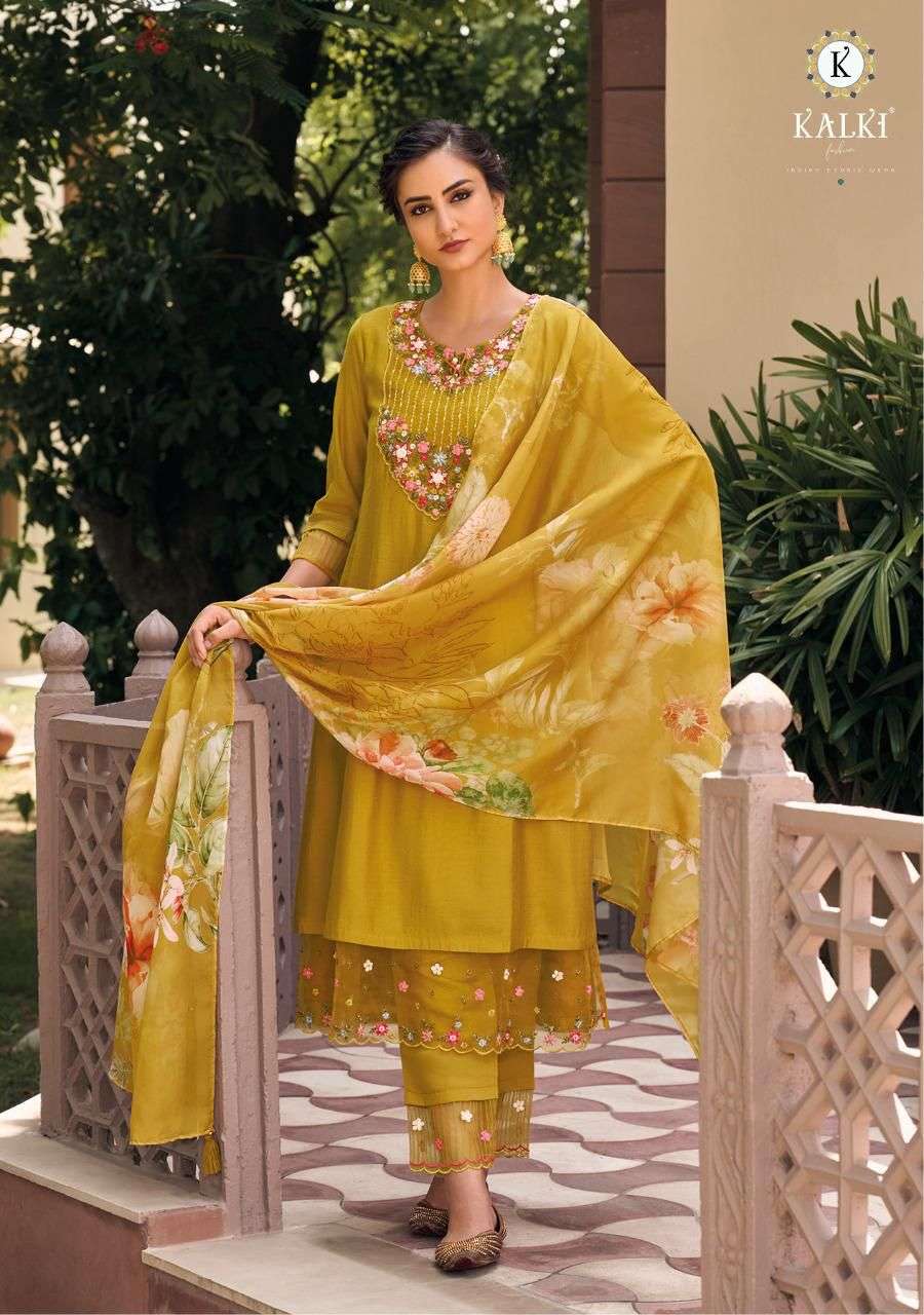 BEGUM VOL-2 BY KALKI 25001 TO 25007 SERIES SUITS BEAUTIFUL FANCY COLORFUL STYLISH PARTY WEAR & OCCASIONAL WEAR PURE VISCOSE SILK DRESSES AT WHOLESALE PRICE