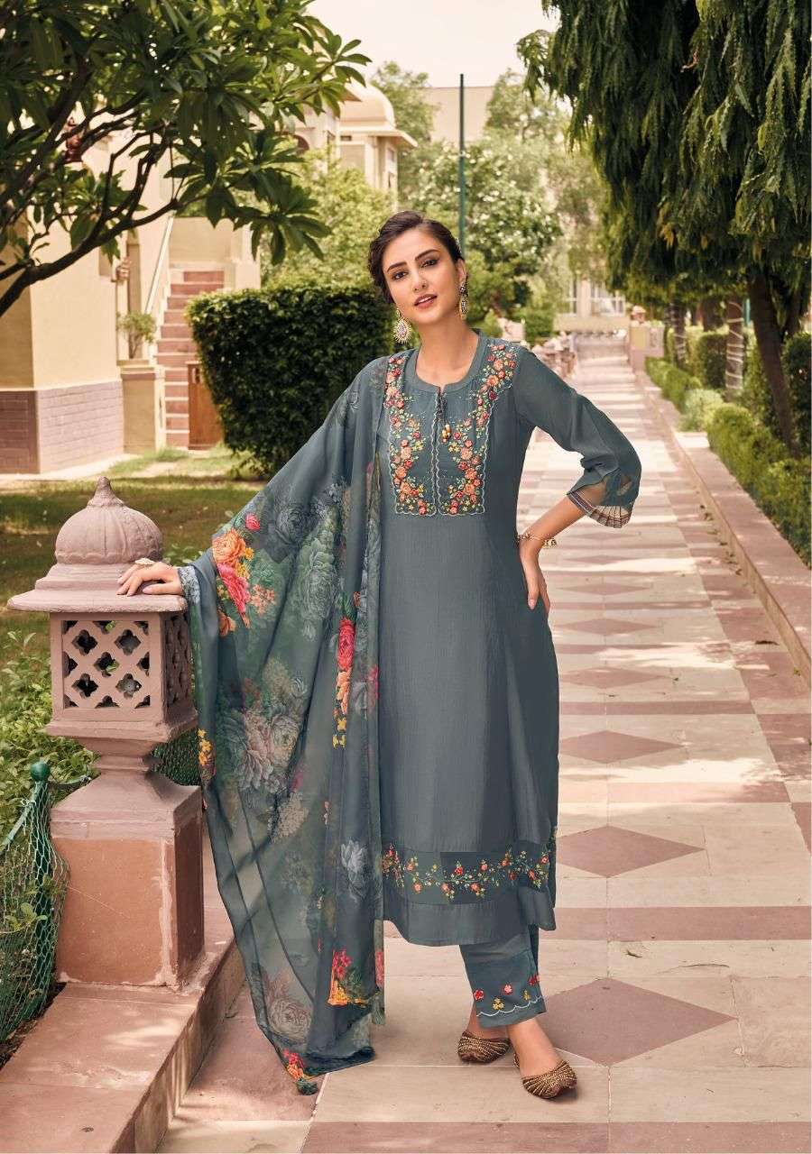 BEGUM VOL-2 BY KALKI 25001 TO 25007 SERIES SUITS BEAUTIFUL FANCY COLORFUL STYLISH PARTY WEAR & OCCASIONAL WEAR PURE VISCOSE SILK DRESSES AT WHOLESALE PRICE