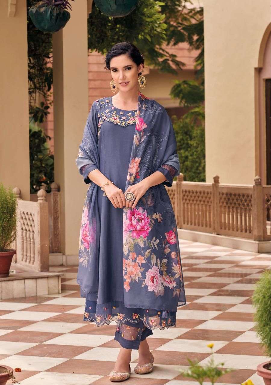 BEGUM VOL-2 BY KALKI 25001 TO 25007 SERIES SUITS BEAUTIFUL FANCY COLORFUL STYLISH PARTY WEAR & OCCASIONAL WEAR PURE VISCOSE SILK DRESSES AT WHOLESALE PRICE