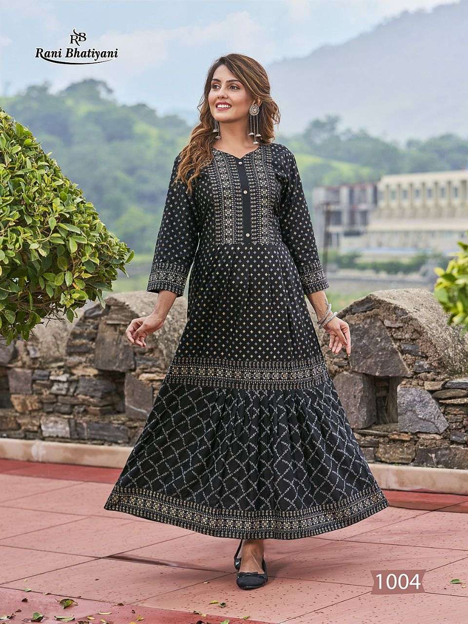 APSARA VOL-1 BY RANI BHATIYANI 1001 TO 1008 SERIES BEAUTIFUL STYLISH FANCY COLORFUL CASUAL WEAR & ETHNIC WEAR RAYON GOWNS AT WHOLESALE PRICE